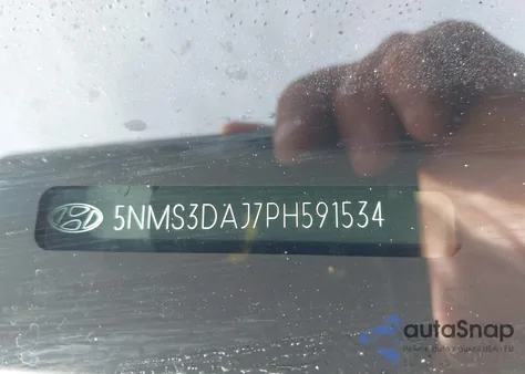 2023 Hyundai Santa Fe Sel из США, поврежденный, VIN 5NMS3DAJ7PH591534